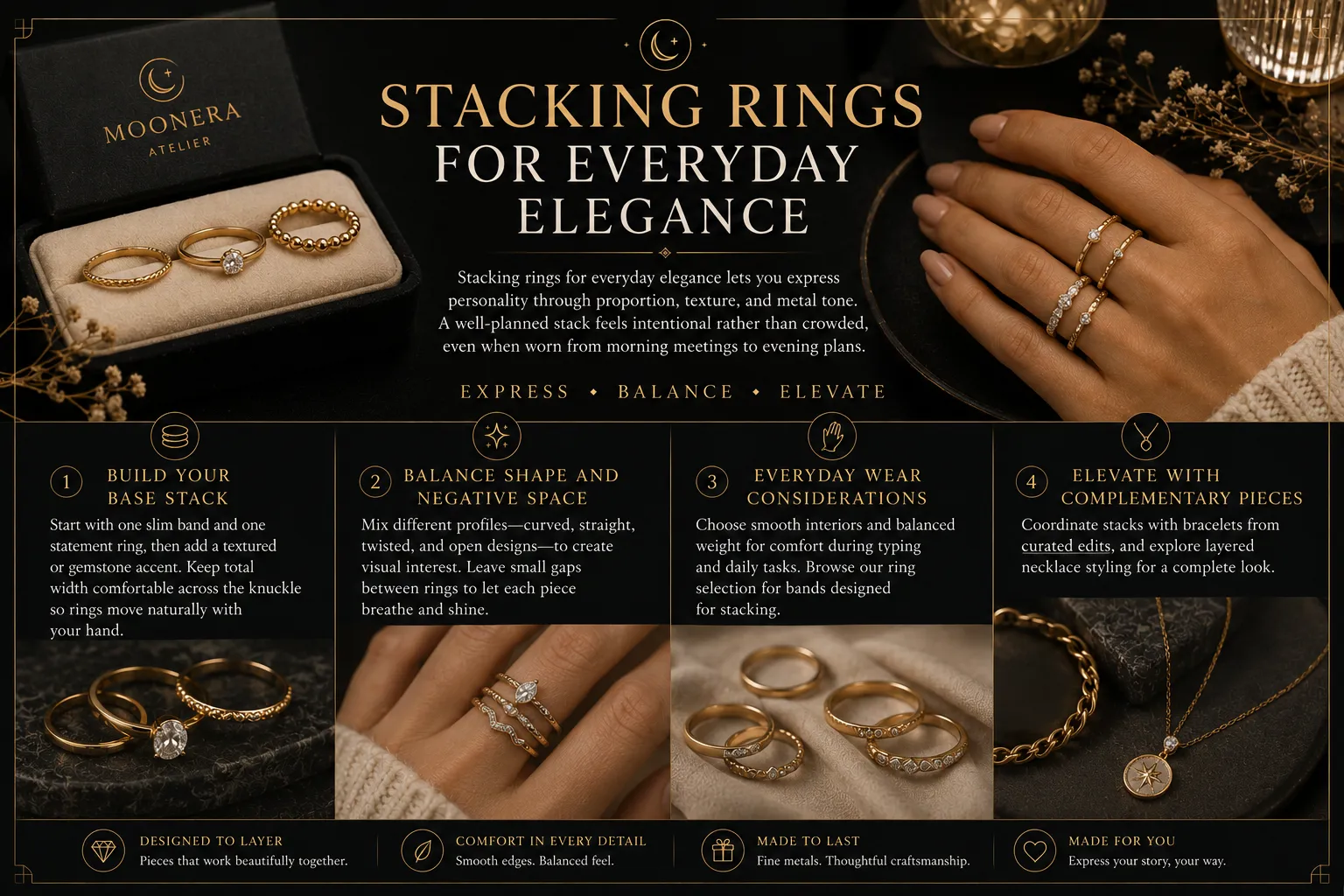 Stacking Rings for Everyday Elegance