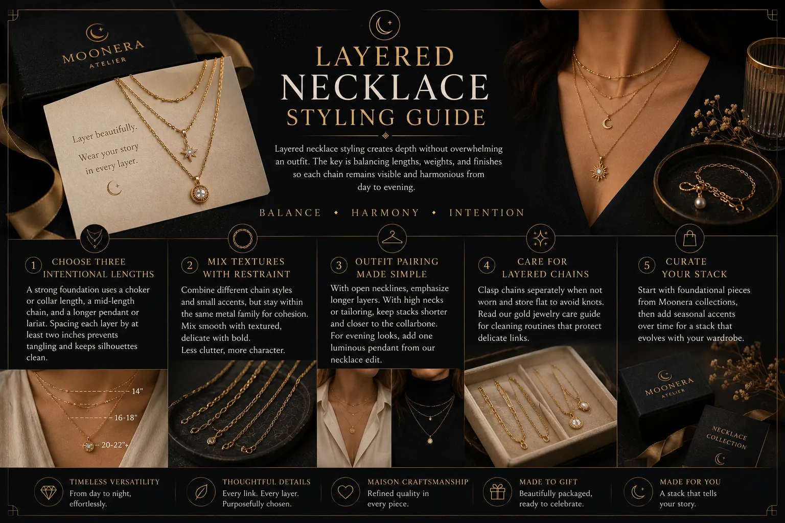 Layered Necklace Styling Guide