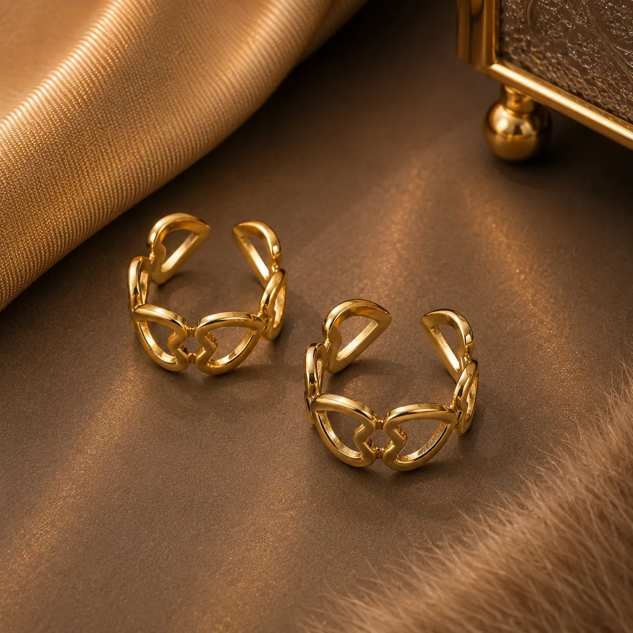 Aurelia Loop Duo Rings image 2