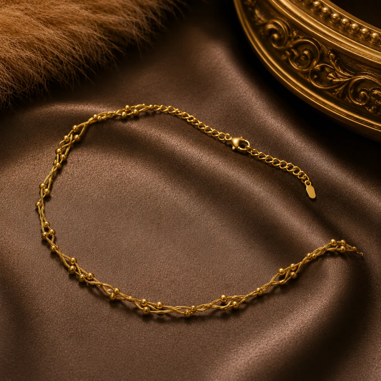 Aurelia Beaded Twist Necklace image 2