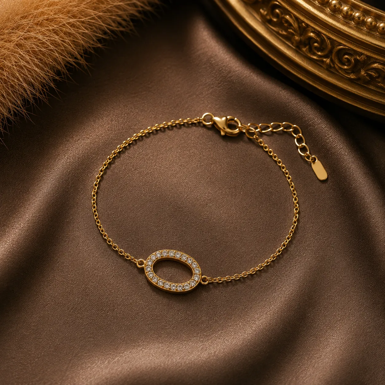Elara Stone Chain Bracelet image 3