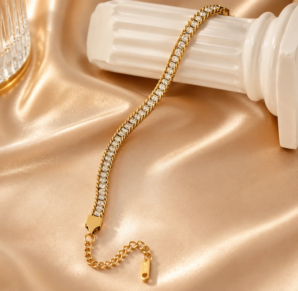 Kaleidoscope Riviera Chain Bracelet