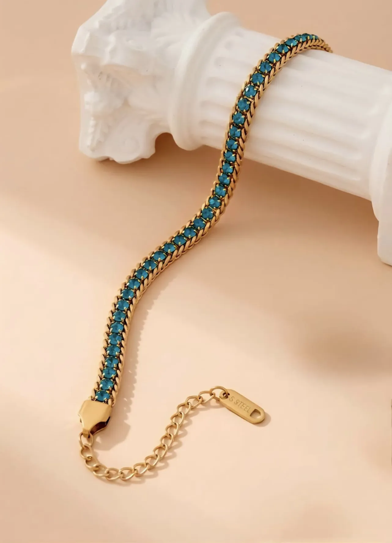 Kaleidoscope Riviera Chain Bracelet image 6