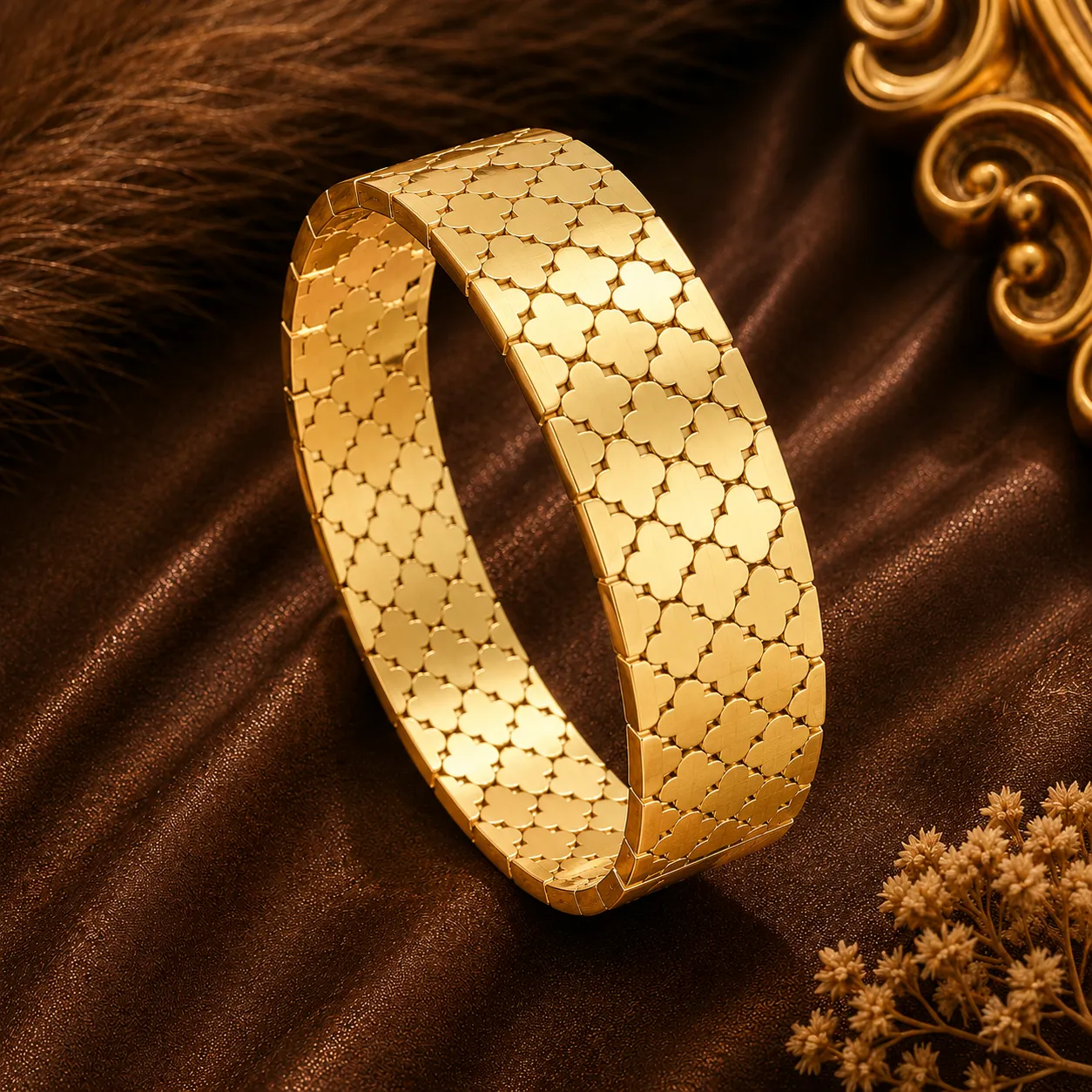Aurelia Clover Mosaic Bracelet