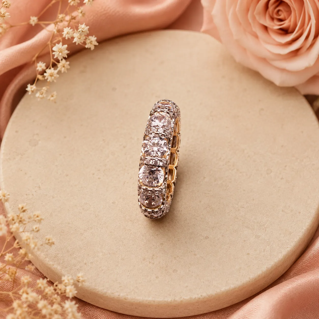 Eternelle Oval Halo AD Ring image 2