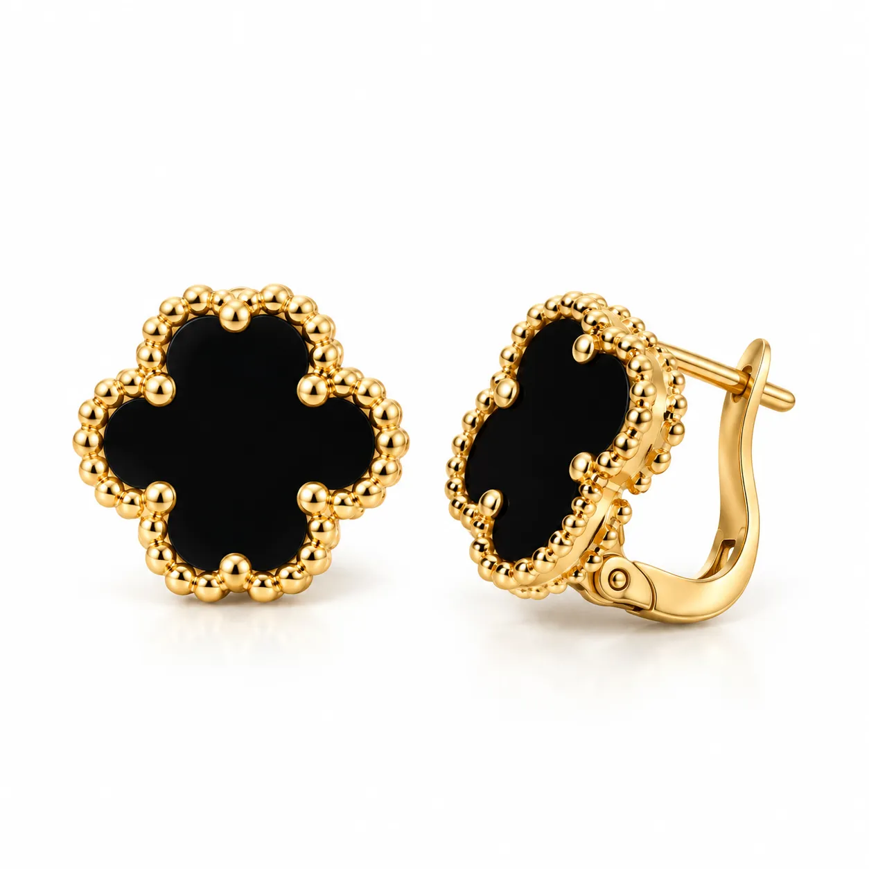 Celeste Clover Beaded Earrings image 2